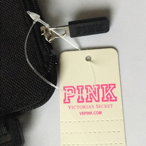 $20❤️VS LOVE PINK Black & White ID Holder - Picture 7 of 8